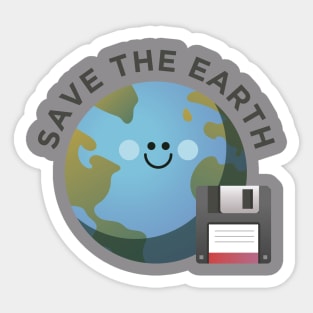 Save the Earth Sticker